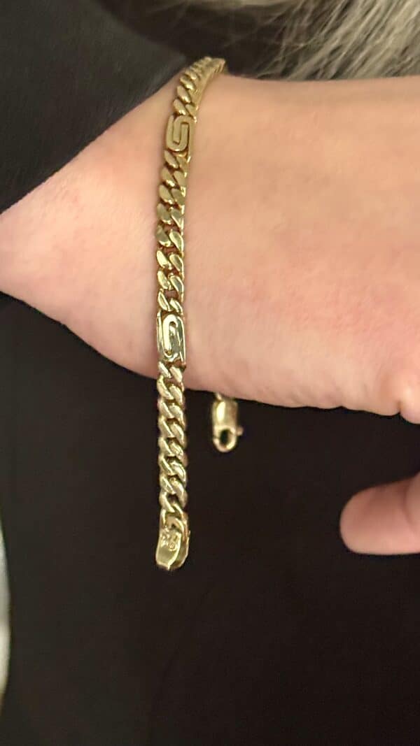 14 karat guld armbånd